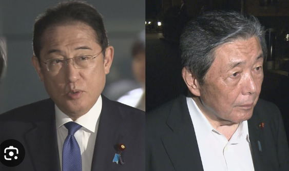 岸田と森山が会談　石破について意見交わしたか
