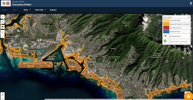 【速報】ハワイ州などで津波警報が発令　アメリカの津波警報システム　ホノルル現地当局は「破壊的な津波」予想されるとして沿岸地域からの避難を呼びかけ