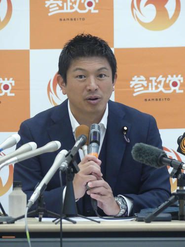 参政党・神谷宗幣代表「責任も倍になった」大躍進参院選の議席増で党の体制づくり急ぐ考え