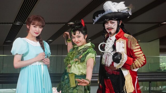 山崎玲奈、ピーター・パンの役作りのため「公園で男の子を観察」