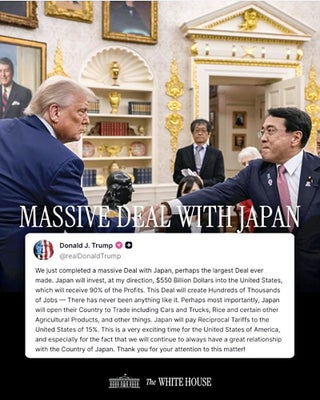 日米関税交渉、1%ごとに見返り要求たたみかけ…トランプ氏70分後「ディールだ」