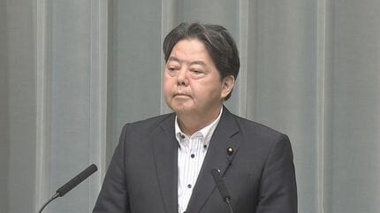 林官房長官　自衛隊機が緊急発進する事態に「遺憾」　13日に韓国空軍機が嘉手納基地に“燃料枯渇”で着陸