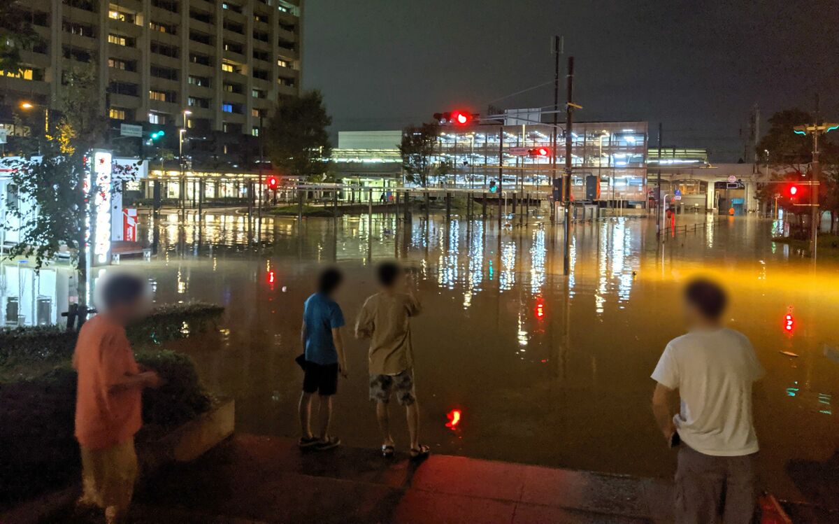 【悲報】武蔵小杉、豪雨WW　