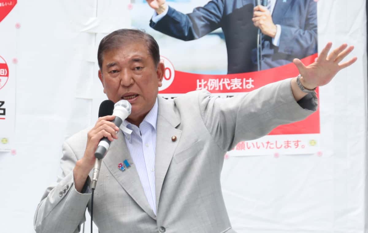 石破、ごり押しで応援演説入り　大阪府連会長が抗議の不参加　「積み上げた票崩される」