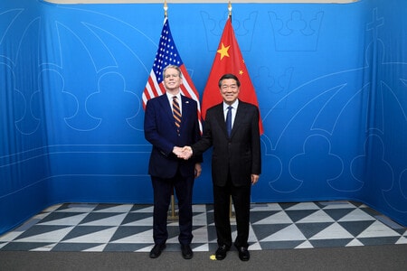 米中、関税停止を延長　閣僚協議で一致、「90日間」