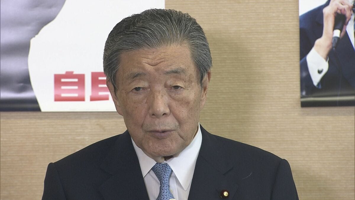 自民党・森山幹事長が鶴保氏に電話で厳重注意 「運のいいことに能登で地震があった」