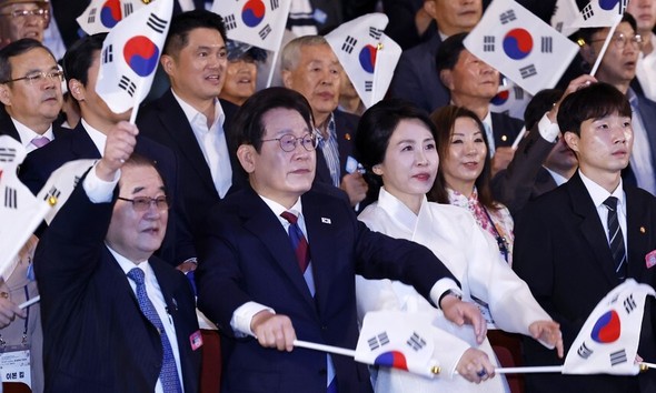 韓国の市民団体、李大統領の光復節祝辞 対日メッセージを批判「謝罪と賠償の原則欠いた未来志向は空虚」