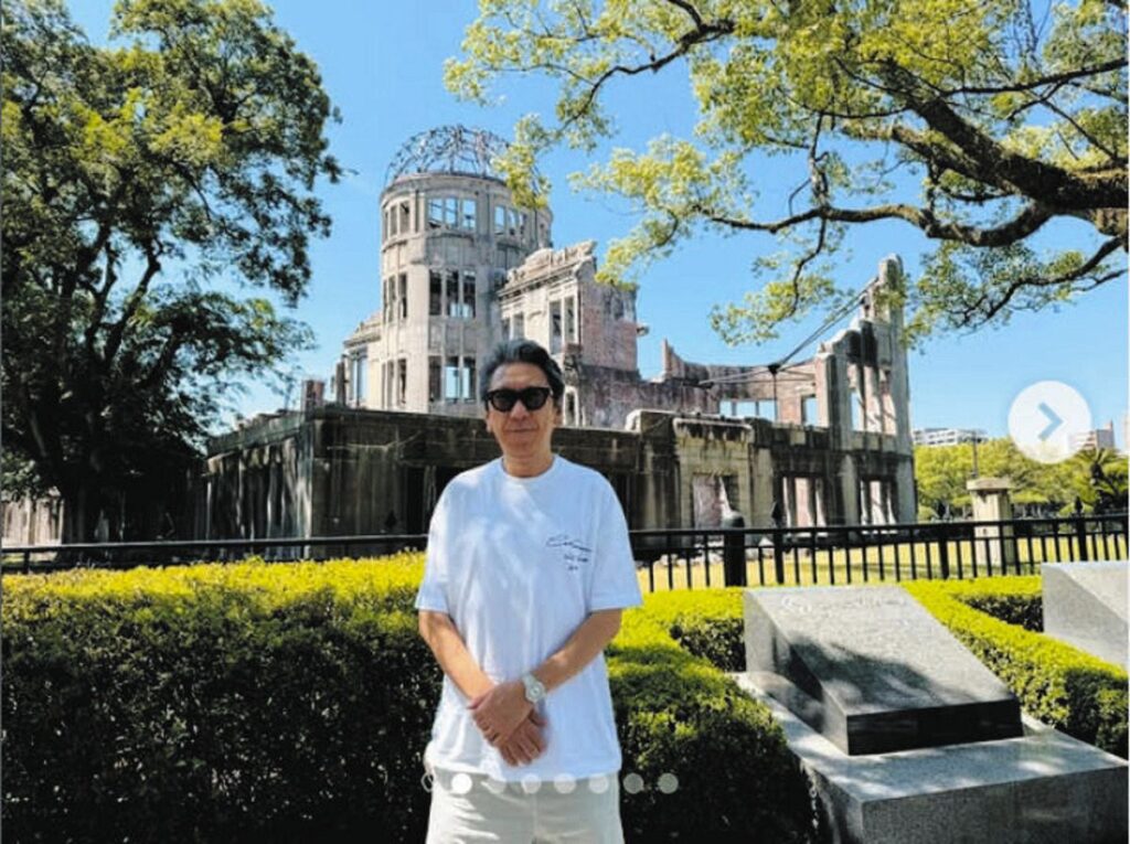 布袋寅泰、ライブで被爆地・広島訪れ、反戦訴え…決意新た「願うことはただ一つ『平和』」