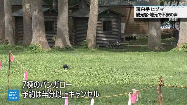 【北海道】羅臼岳 ヒグマ被害でキャンプ場キャンセル相次ぐ　電気柵など対策をとっているので観光客に戻ってほしい…との声