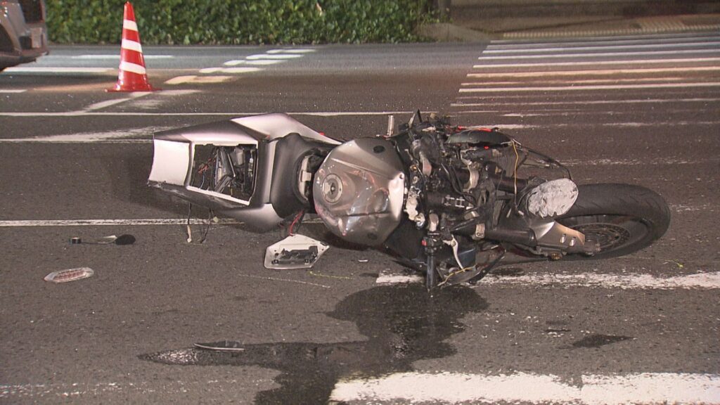 交差点でバイクとワゴン車が衝突　バイクに乗っていた男性が死亡　ワゴン車の鬼熊正雄(76)容疑者を逮捕