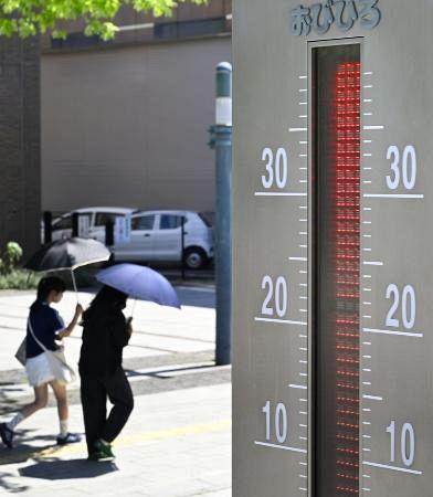 7月の記録的猛暑は人為的温暖化　東大、京大の研究者ら分析