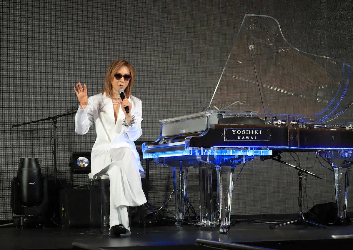 YOSHIKI、日本人初となるサウジアラビア世界遺産での公演決定「とても光栄です」