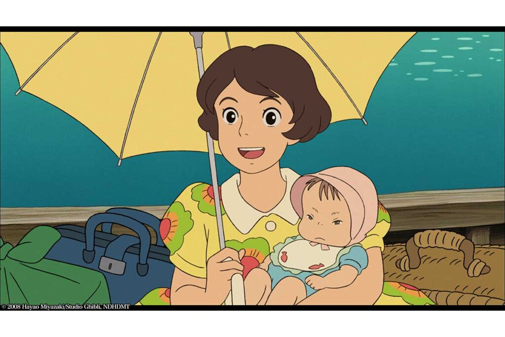 【映画】『崖の上のポニョ』赤ちゃん婦人の正体に「え!?」「こんな形で再登場してたなんて」…『千と千尋』声優起用