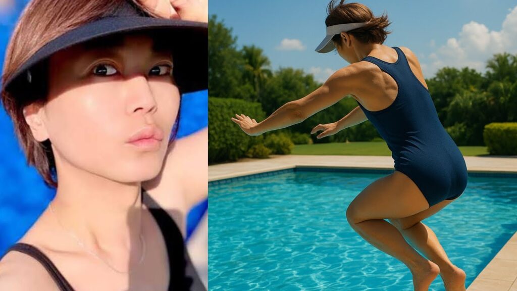 氷川きよしさん水着姿披露　すげえいいガタイ
