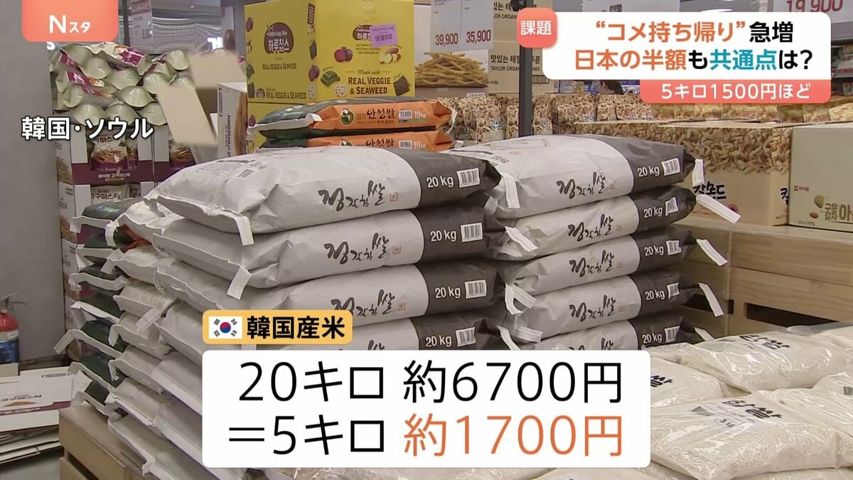 コメが安すぎる…お隣・韓国のコメ事情とは　日本市場への参入狙う