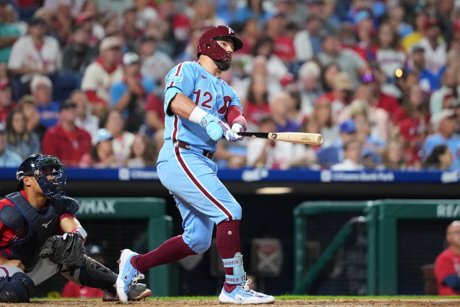 【MLB】シュワーバーが衝撃1試合4発　MLB史上21人目の偉業…46→47→48→49号、大谷翔平と4本差