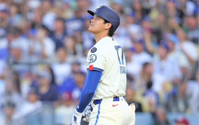 【MLB】大谷翔平、3年連続40号達成！　打った瞬間“確信”の127m弾、リーグトップに“1差”で追走