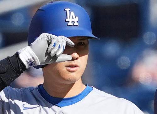 【MLB】大谷翔平、復活マルチ安打　31日に臀部けいれんも元気な姿　ド軍、レイズ仮本拠地で快勝