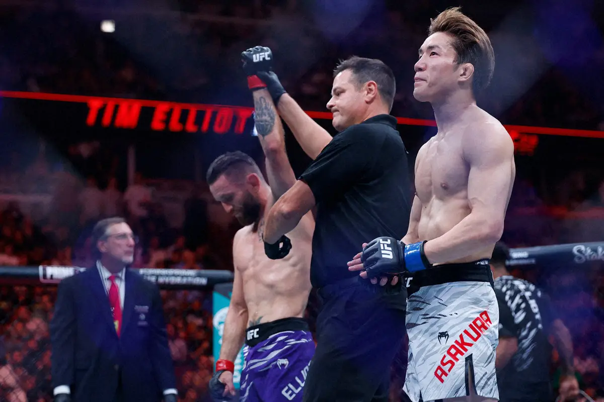 【UFC】朝倉海　まさかの連敗にぼう然…8カ月ぶり再起戦で2Rギロチンチョークに散る　2戦連続一本負け