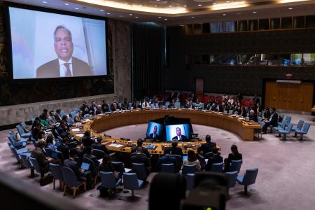 【ガザ制圧計画巡り国連安全保障理事会緊急会合】米イスラエル孤立