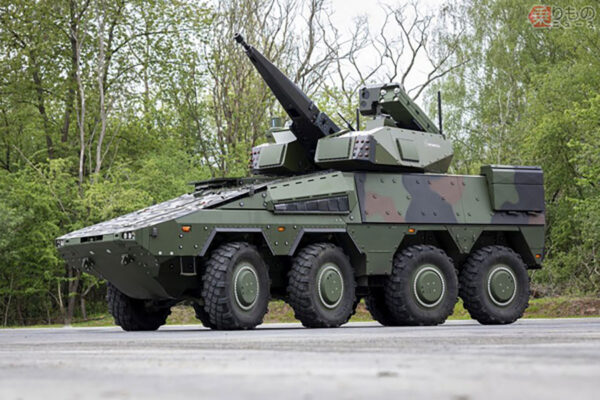 【ドイツ】「ゲパルト」対空戦車の後継車両を大量導入　30mmリボルバーカノン搭載の装輪装甲車「ボクサー」