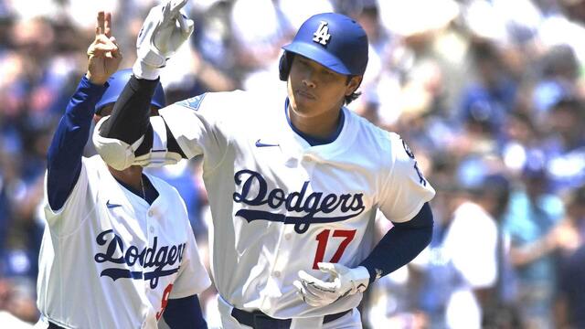【ド軍】大谷翔平 2戦連続41号も9回1死満塁で空振り三振、中継ぎは終盤2イニングで3被弾　逆転負けで連勝は2でストップ