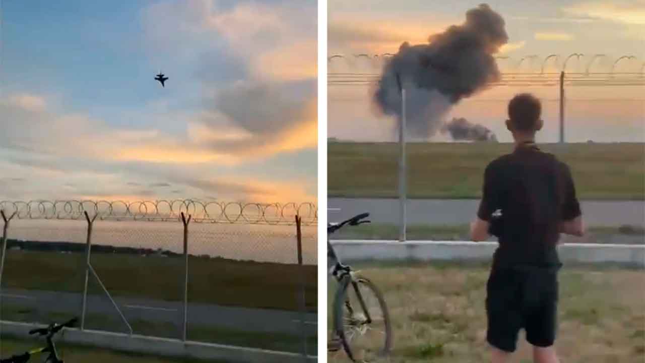 【ポーランド】F-16が墜落、パイロットは死亡