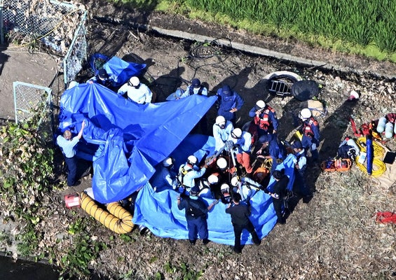 【埼玉行田マンホール転落】４人は硫化水素中毒が原因で死亡…２人は中毒死、２人は吐しゃ物による窒息死