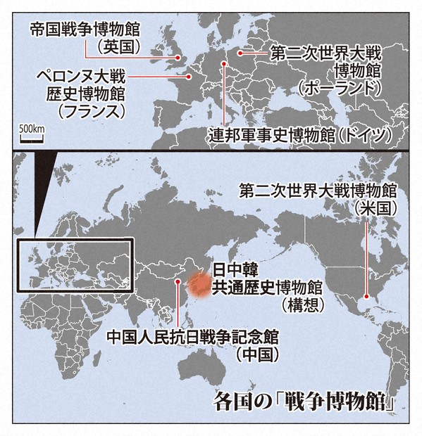 【毎日新聞】「東アジア共通歴史博物館」構想が始動　自国中心史観の克服目指す