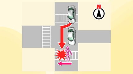 【注意】前の車を追い抜きざまにはねる　新学期下校中の女子中学生が意識不明　横断歩道があり前の車は減速、渡っていた生徒がはねられる（山形・酒田市）