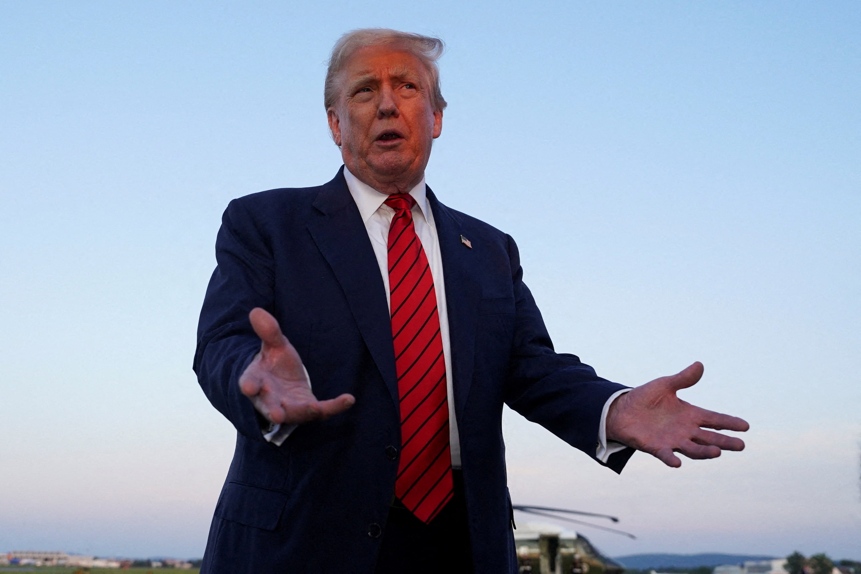 【米国】トランプ氏、3期目出馬「おそらくない」　出馬したいとも