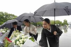 【芸能】広瀬すず　長崎の平和祈念像に献花「映画を通じこの場所で起きたことを知ってもらうきっかけに」