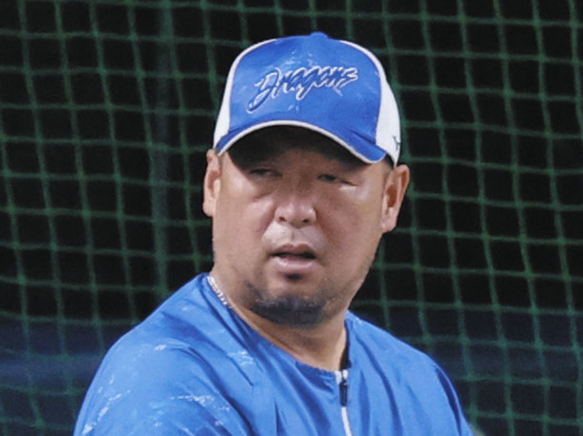 【野球】中日が”藤浪対策オーダー”「全員左でいきます」 松中コーチ明言「この時期にけがされたら困ります」
