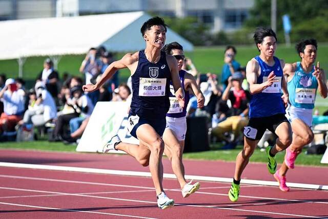 【陸上】陸上男子100m柳田大輝が追い風参考9秒92！　日本記録超えに会場どよめくも…＋3.3mで公認ならず本人苦笑い