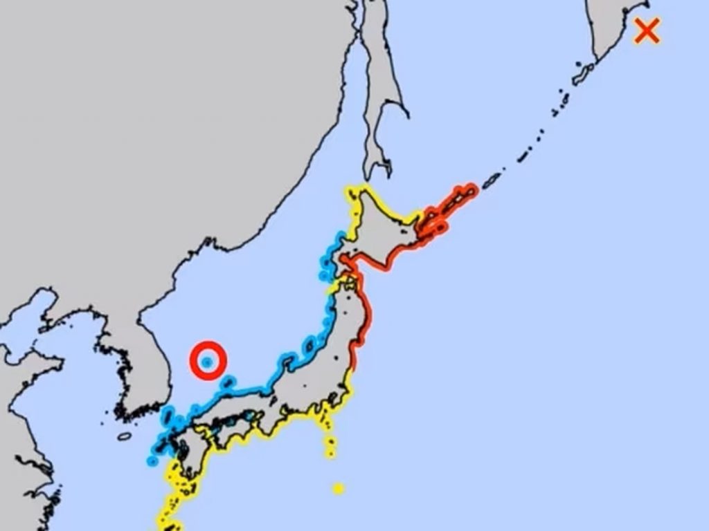 【韓国】超巨大地震の津波警報「日本地図に独島」…韓国が猛反発