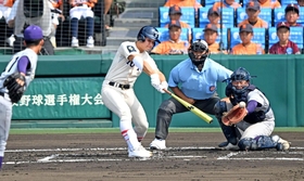 【高校野球】2回戦 東洋大姫路 8-4 花巻東　東洋大姫路、14年ぶりのベスト16進出　降雨で開始時間変更