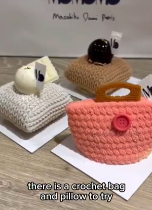 【食べ物／これは見事】編み物のような見た目のマサヒコオズミパリのケーキ。お値段 一個 9950円だとーーー！！