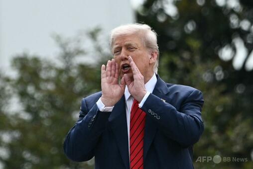 トランプ氏、ホワイトハウス屋上で核ミサイル配備のジョーク
