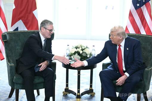 トランプ氏のおかげでウクライナ停戦に「現実味」 英首相
