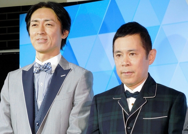 ナイナイ、東京ドーム前でＴＶ収録　大勢の女子たちに完全スルーされる　岡村「こんなことなかなかない」