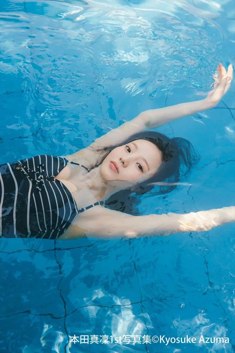 フィギュアスケーター本田真凜1st写真集より新先行カット到着