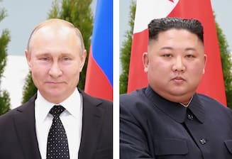 プーチン氏、金正恩氏と電話会談 「日本支配から解放80年」と祝意伝達　米露首脳会談の情報も金氏と共有
