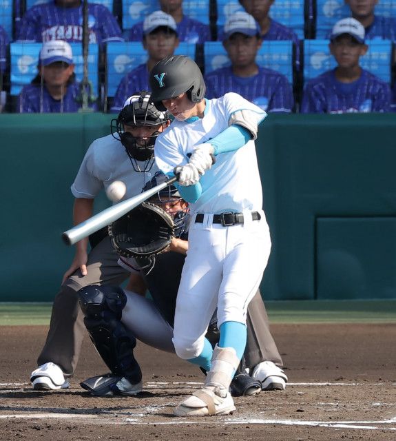 再)【朗報／甲子園】山梨学院が大勝　京都国際のエース西村攻略　山梨学院11―4京都国際　夏の甲子園大会