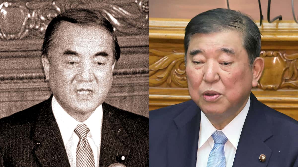 石破「日本がスパイ天国とは考えていない」　中曽根首相「日本はスパイ天国。スパイ防止法の制定必要」