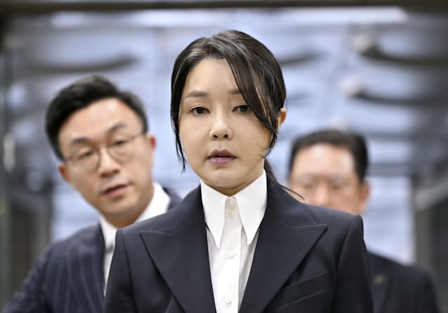 韓国 ユン前大統領夫人を逮捕 韓国メディア