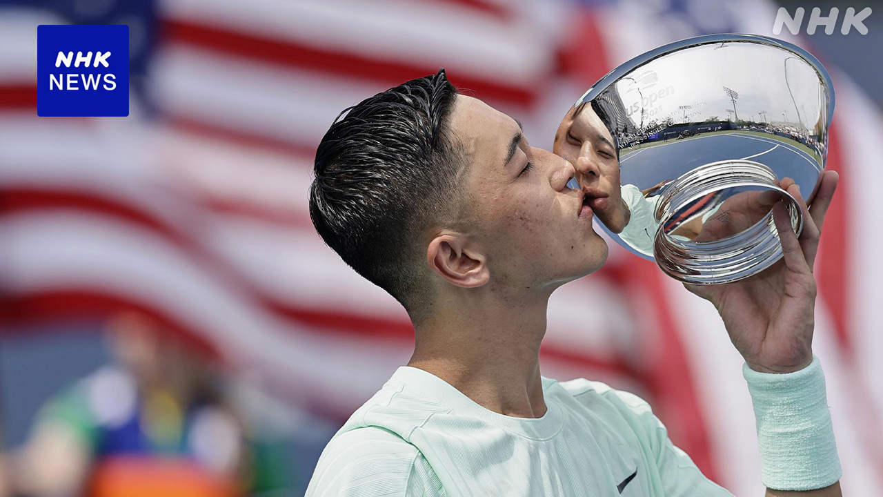 【車いすテニス】 小田凱人 全米オープン初優勝 生涯ゴールデンスラム達成
