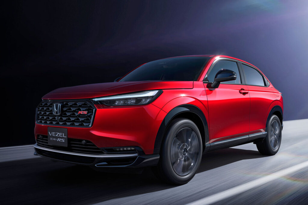 【自動車】ホンダがスポーティーなSUV「ヴェゼルe：HEV RS」の情報を先行公開