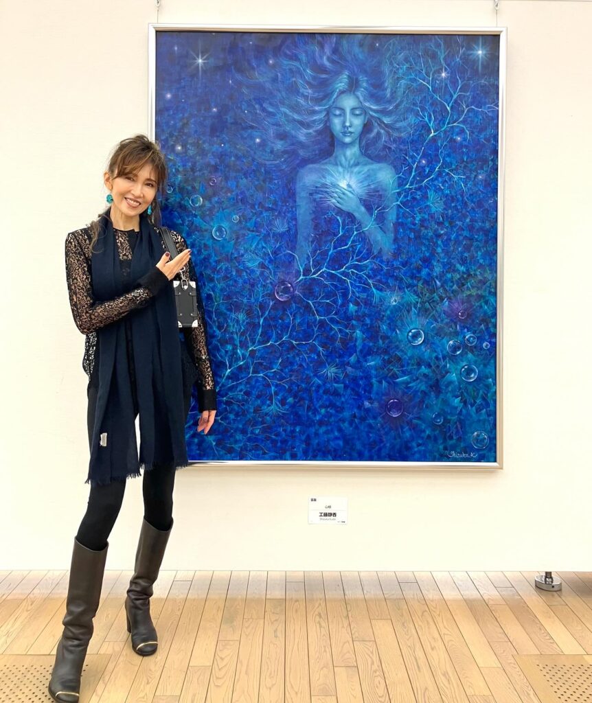 工藤静香　絵画の才能も凄い！圧巻の作品披露　絶賛の嵐「素晴らしい」「オーラ出てる」「心癒される」
