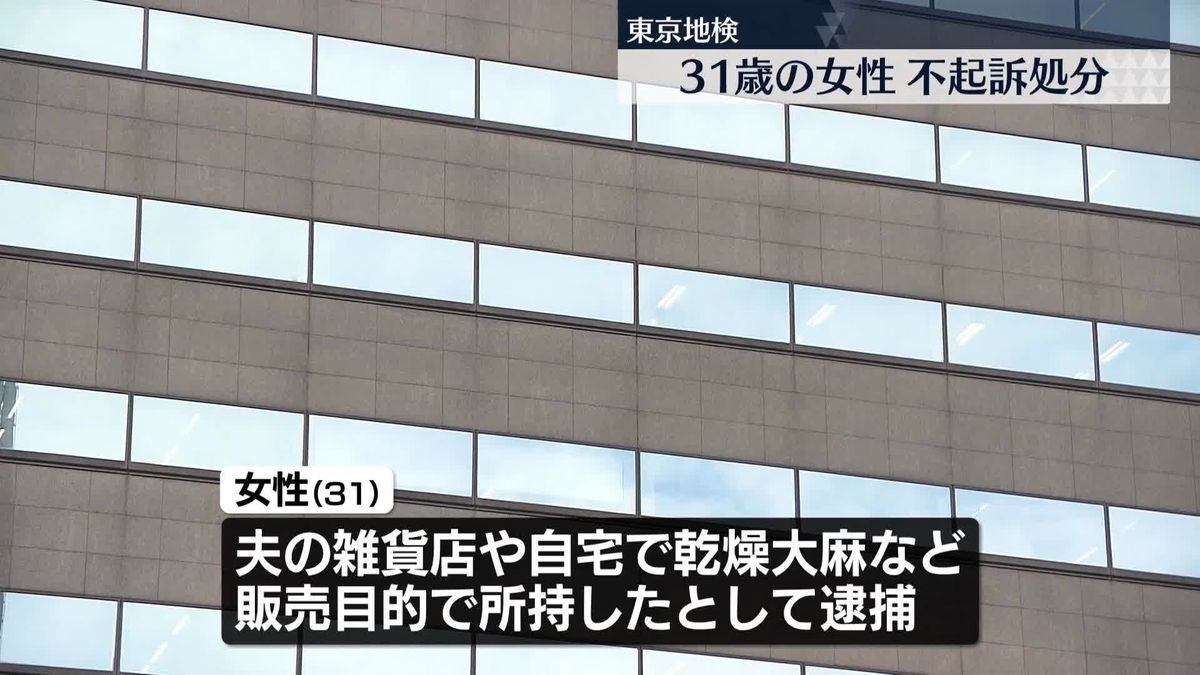【東京浅草】地下街の雑貨店で大麻販売目的の所持疑い、逮捕の女性を不起訴処分　東京地検