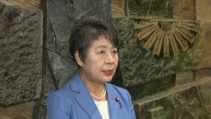 【自民党総裁選】上川前外相が出馬見送りを表明　支持する候補は明らかにせず　去年は1回目の投票で9人中7位